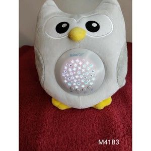bubzi company owl sound machine night light 8" inc